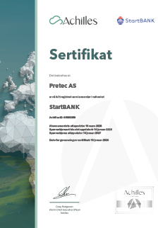 StartBANK sertifikat