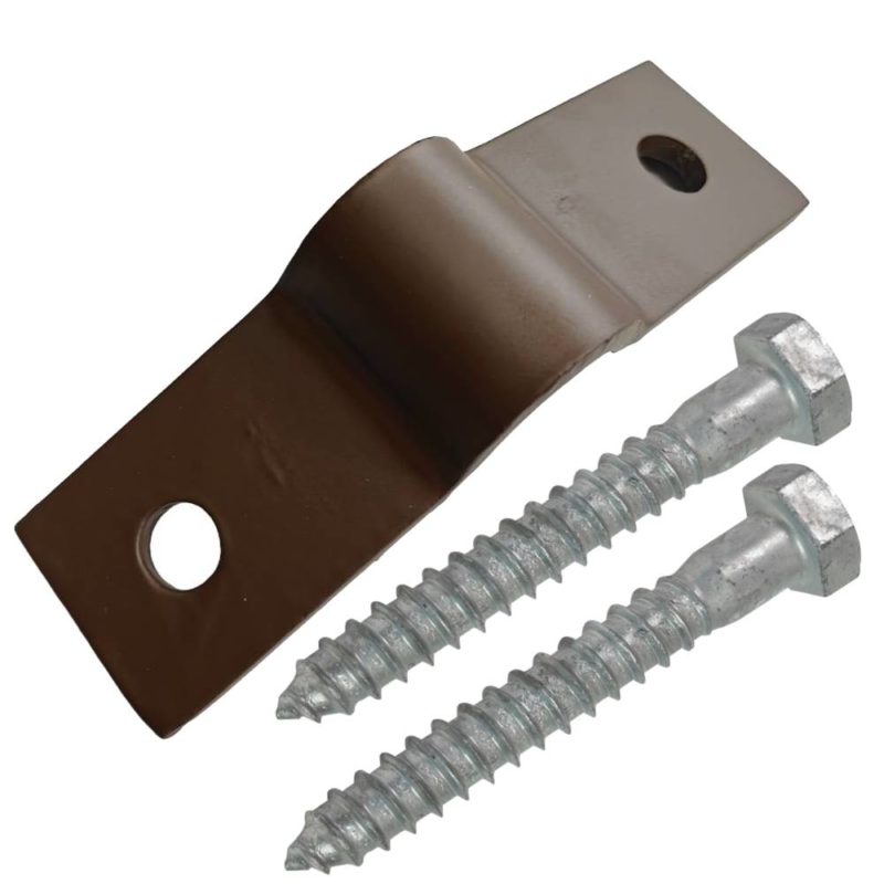 Klammer for fotbolt inkl. skruer